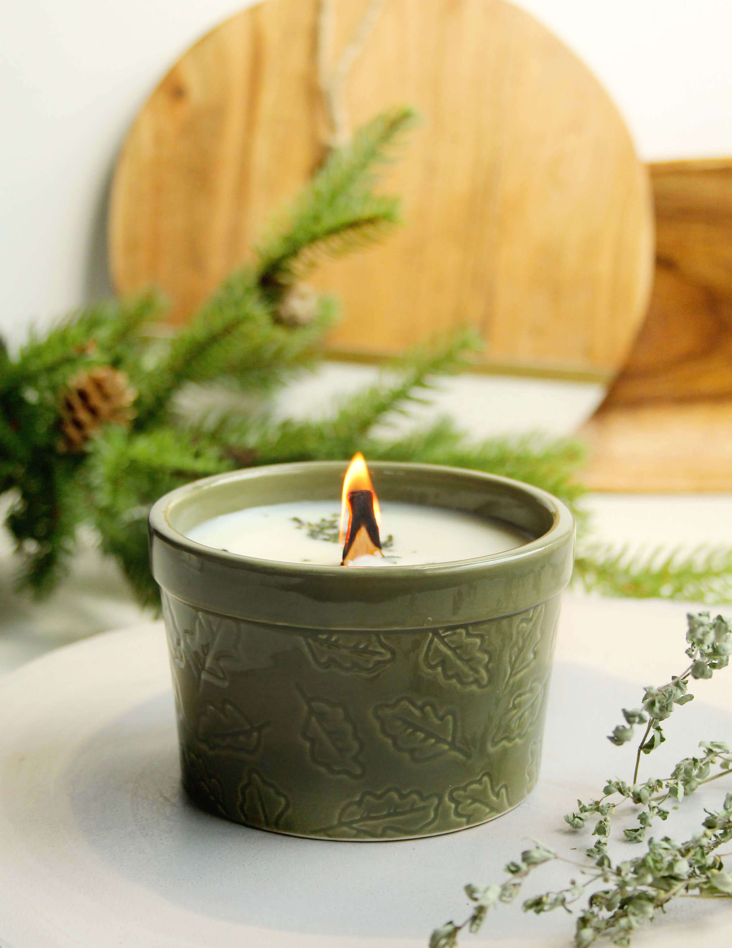 Blue Spruce Candles by Kristy Doubet Haare
