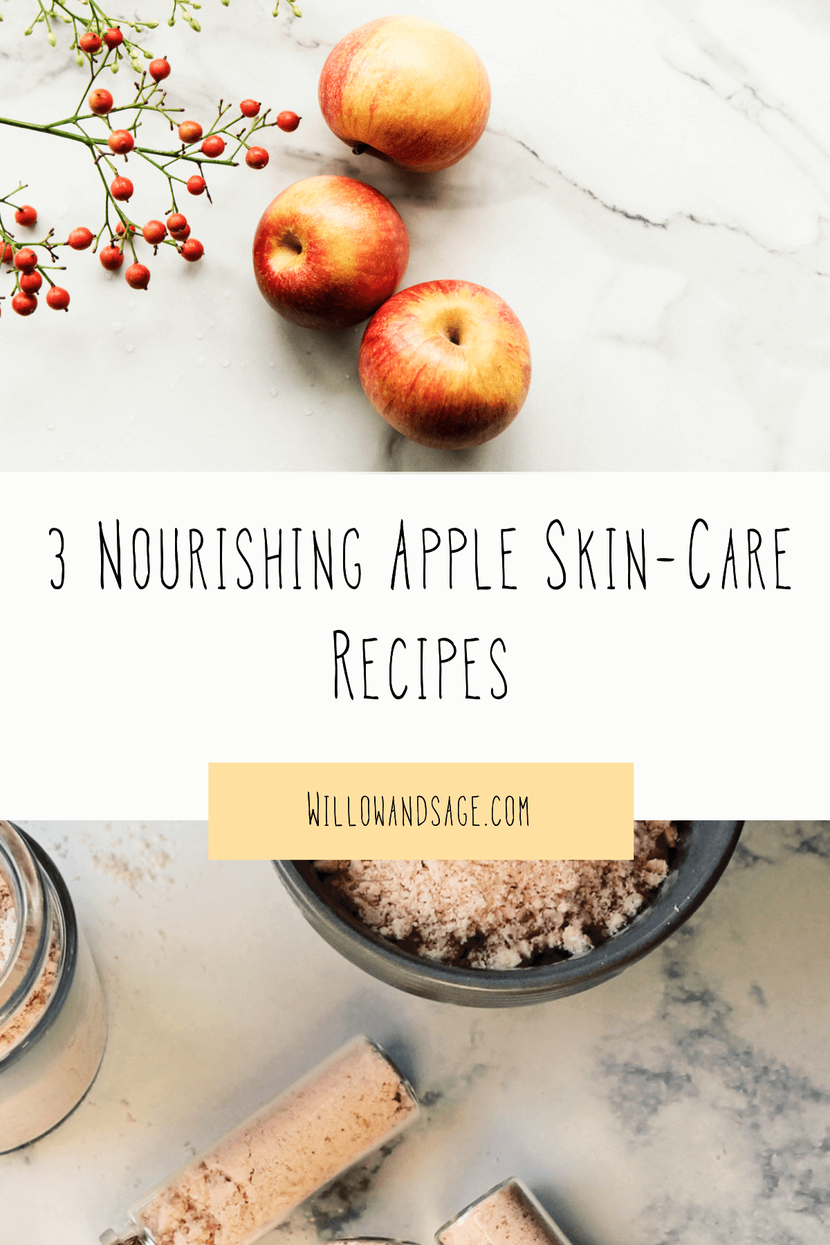 3 Nourishing Apple Skin-Care Recipes
