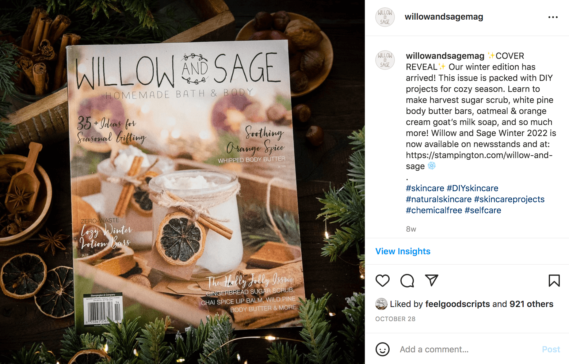 willow and sage magazine