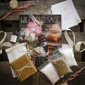Willow and Sage Homemade Bath & Body May June July 2021 for sale online 