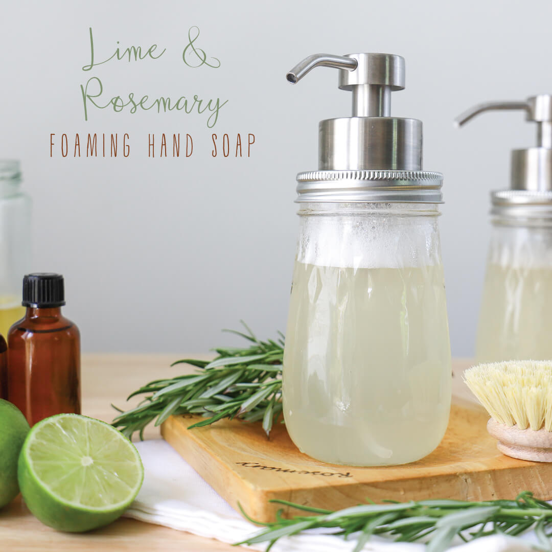 Lime & Rosemary Foaming Hand Soap