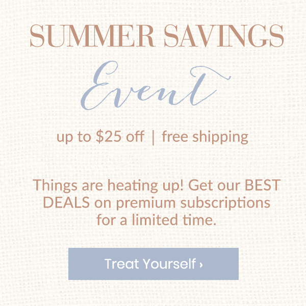 Up to $25 off Willow and Sage Subscriptions
