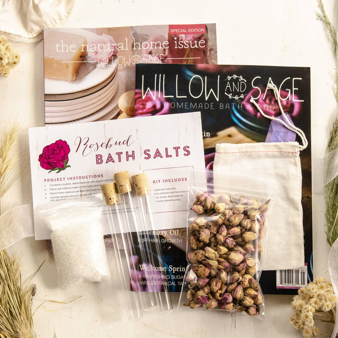 Rosebud Bath Salts DIY Bundle